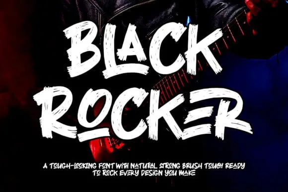 Black Rocker Font