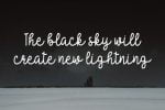 Black Sky Font