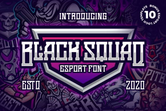 Black Squad Font