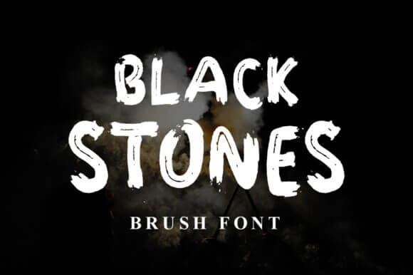 Black Stones Font