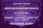 Black night - Horror Typeface