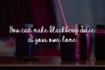 Blackberry Juice Font