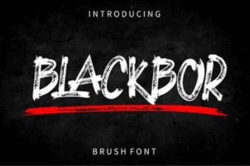 Blackbor Font