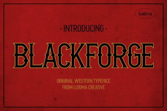 Blackforge Font
