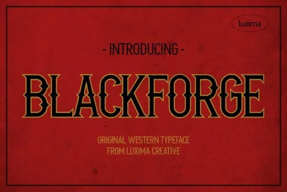 Blackforge Font