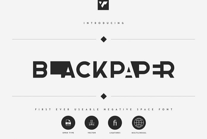 Blackpaper Font