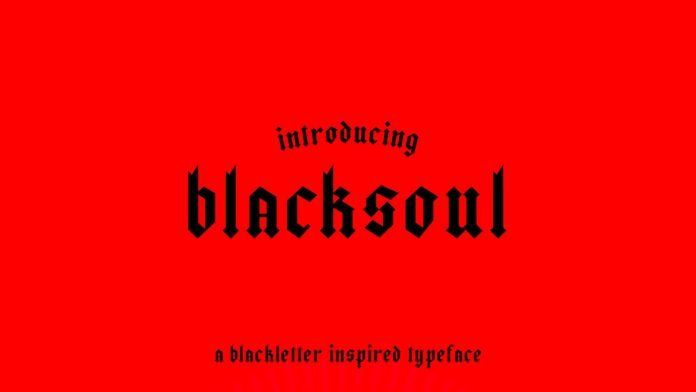 Blacksoul Font
