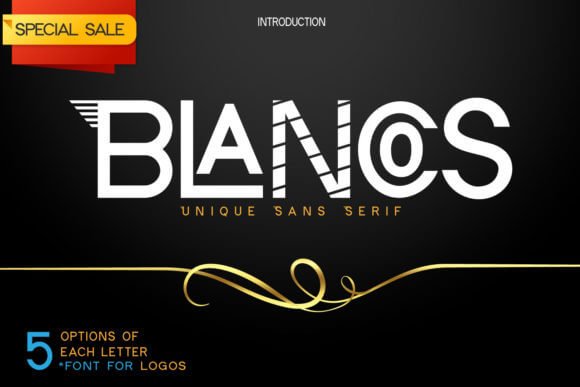 Blancos Font