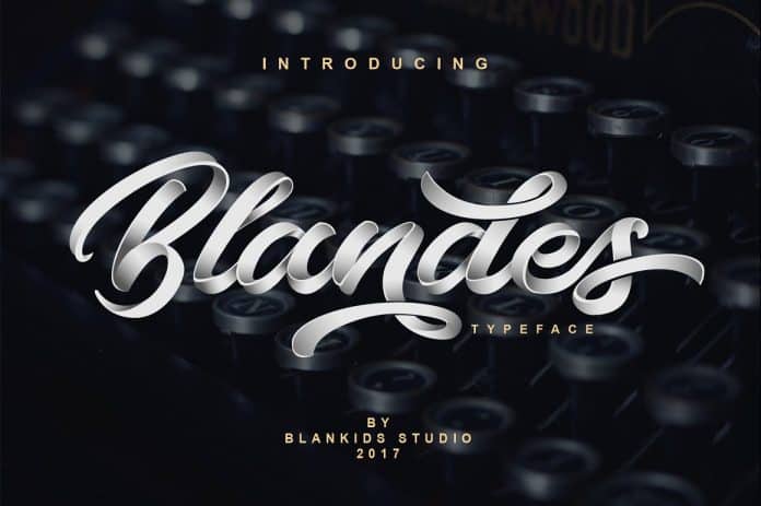 Blandes Typeface Font