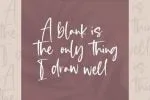 Blankside Font