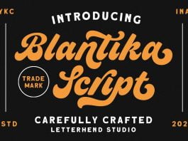 Blantika Script