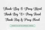 Blanton Script Font