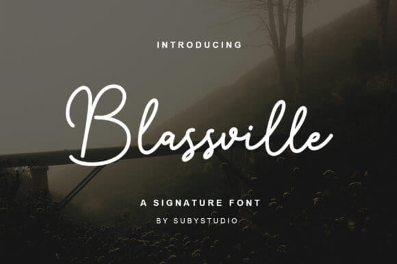 Blassville Font