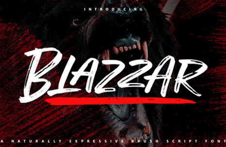 Blazzar Font