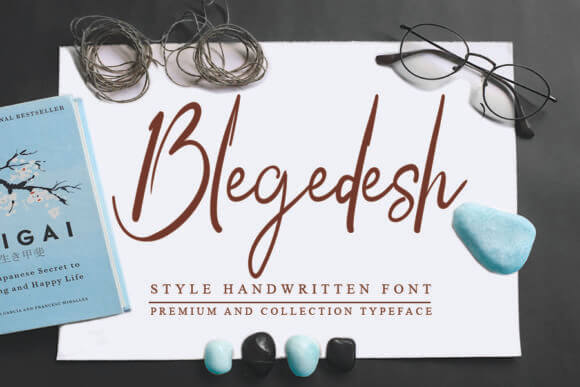 Blegedesh Font
