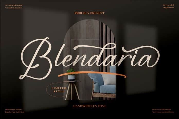 Blendaria Font