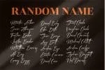 Blendstera Script - Modern Signature Font