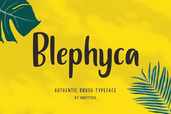 Blephyca Font