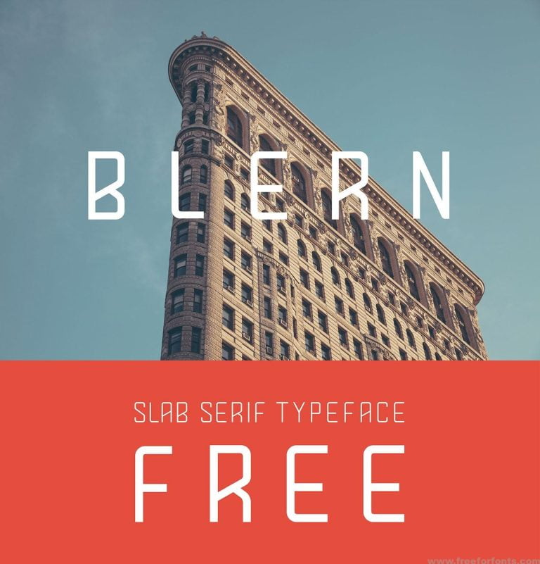 Blern Typeface Free Download