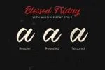 Blessed Friday Font