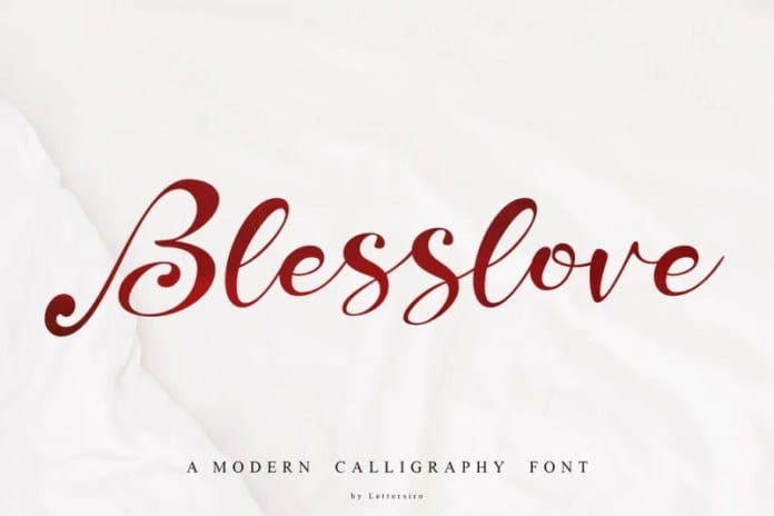 Blesslove Font