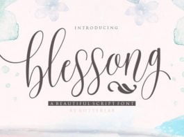 Blessong Font