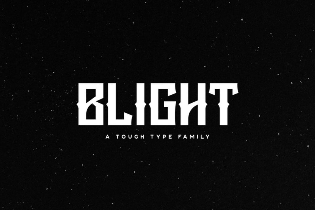 Blight Typeface Font