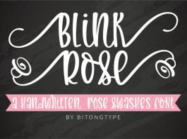Blink Rose Font