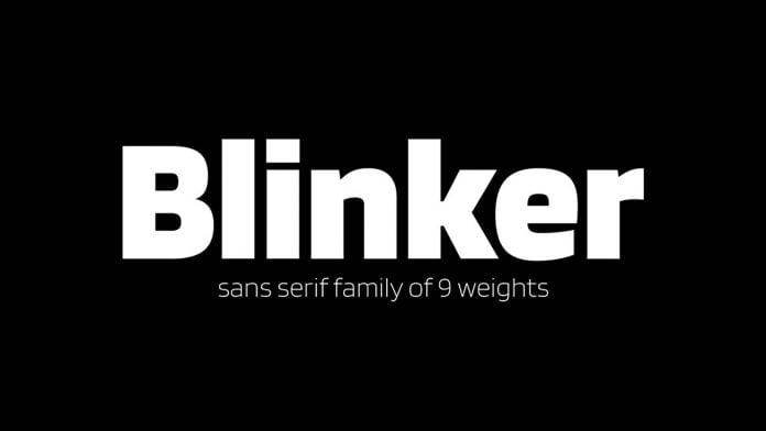 Blinker Font Family