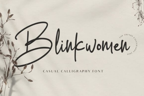 Blinkwomen Font