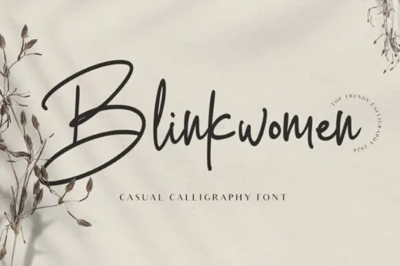 Blinkwomen Font