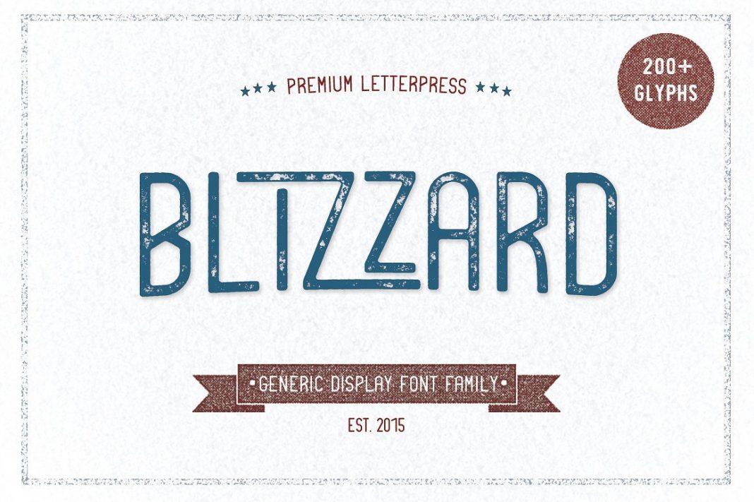 Blizzard Font Blizzard Font