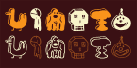 Blockhead Illust Font