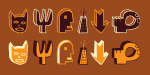 Blockhead Illust Font