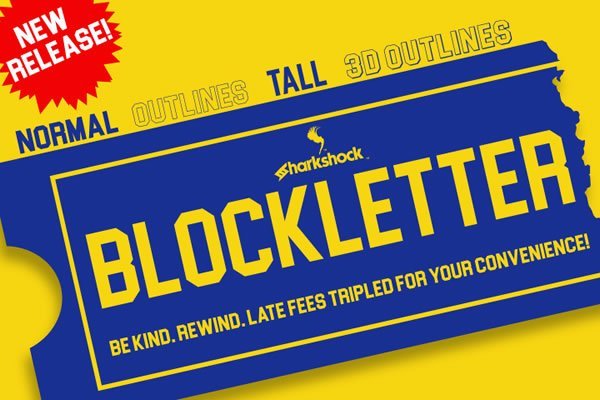 Blockletter Font