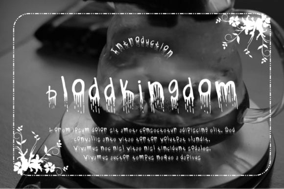 Bloddkingdom Font
