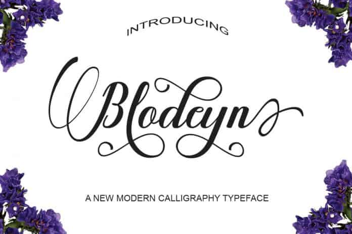 Blodeyn Font