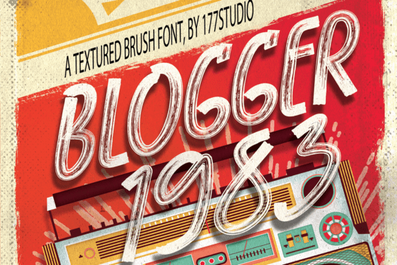 Blogger 1983 Font