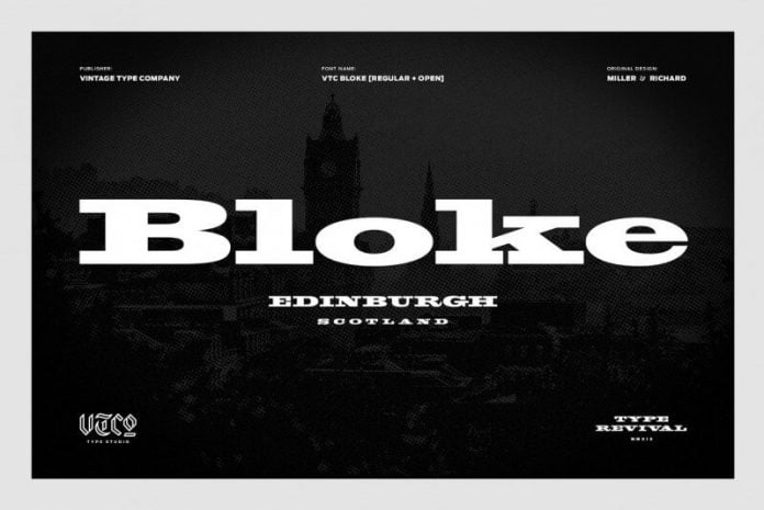Bloke Font Family