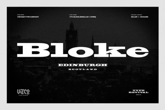 Bloke Font Family