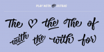 Blonde Script Font