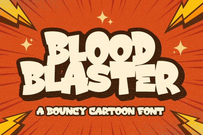 Blood Blaster Font