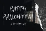 Blood Scratch Font