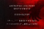 Bloody Mary - Bloody Thriller Typeface