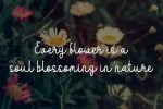 Blooming Flower Font