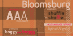 Bloomsburg Font