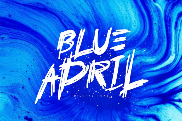 Blue April Font
