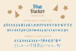 Blue Bucket Font