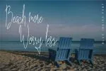 Blue Indigo Font