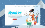 Blue snow Funny Typeface